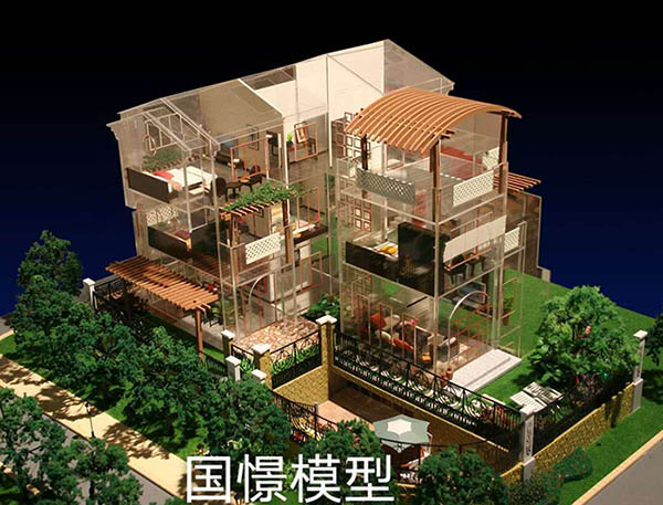 阿尔山市建筑模型