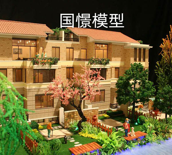 阿尔山市建筑模型