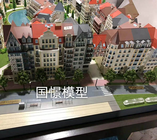 阿尔山市建筑模型