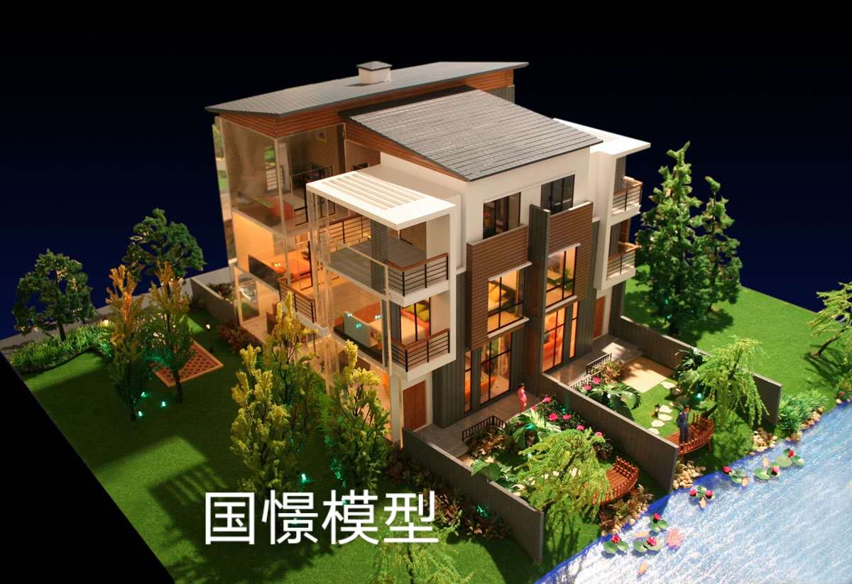 阿尔山市建筑模型