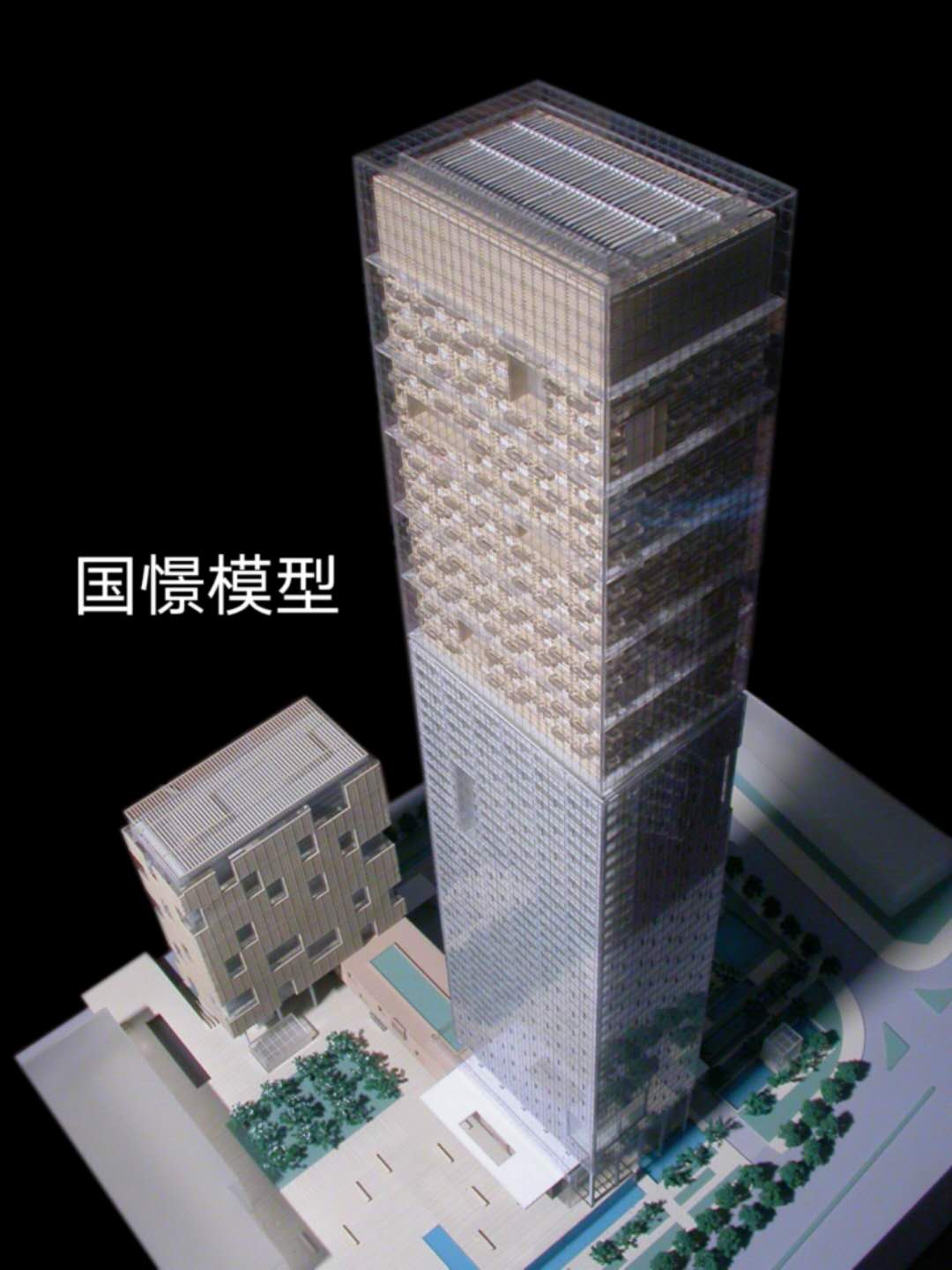 阿尔山市建筑模型